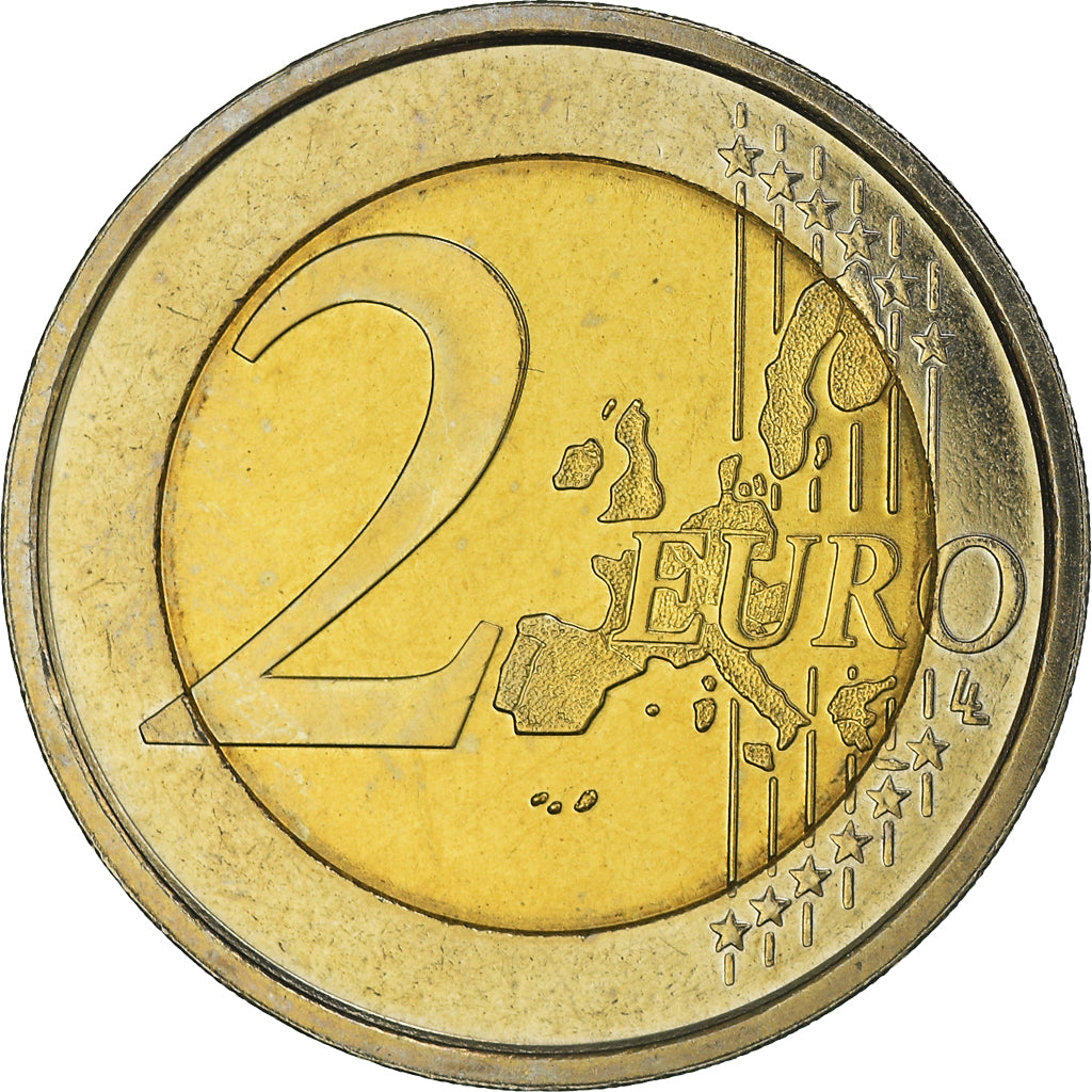 Vatikanstadt, 2 Euro, 2003, Rome, UNZ+, Bi-Metallic, KM:348