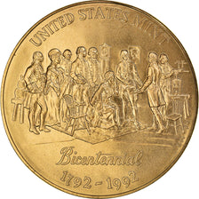 Stati Uniti d'America, Token, United States Mint, Bicentennial, Politics, 1992