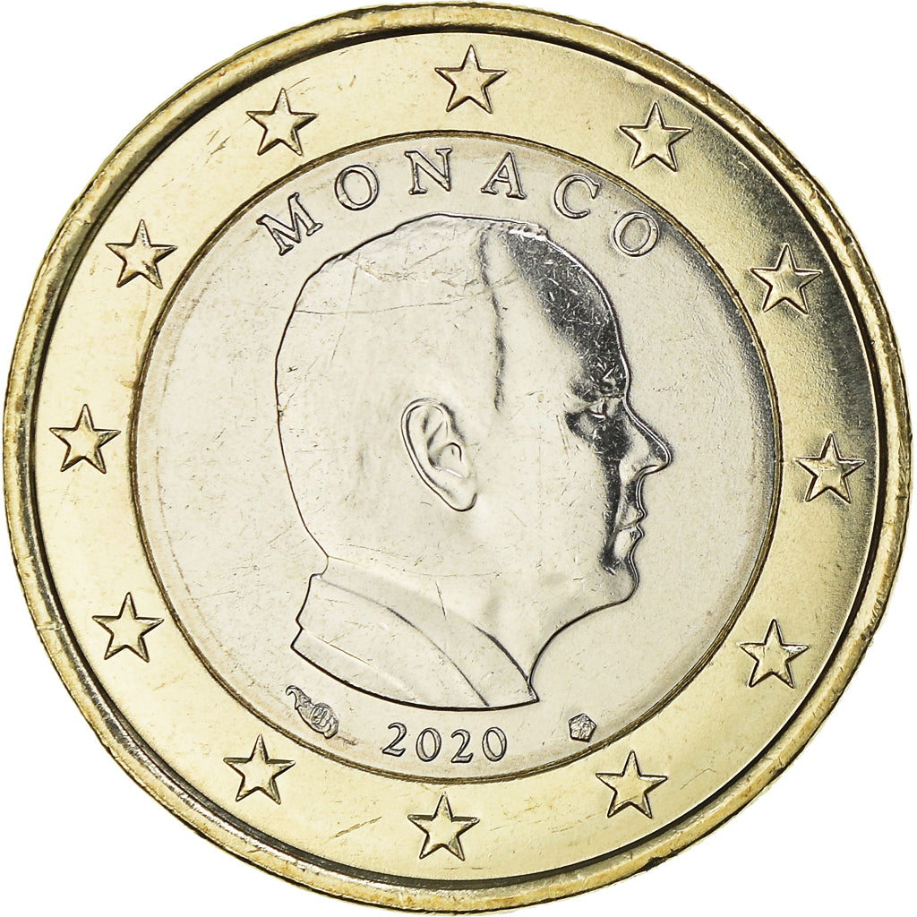 Monaco, Euro, 2016, Prince Albert, MS(64), Bi-Metallic
