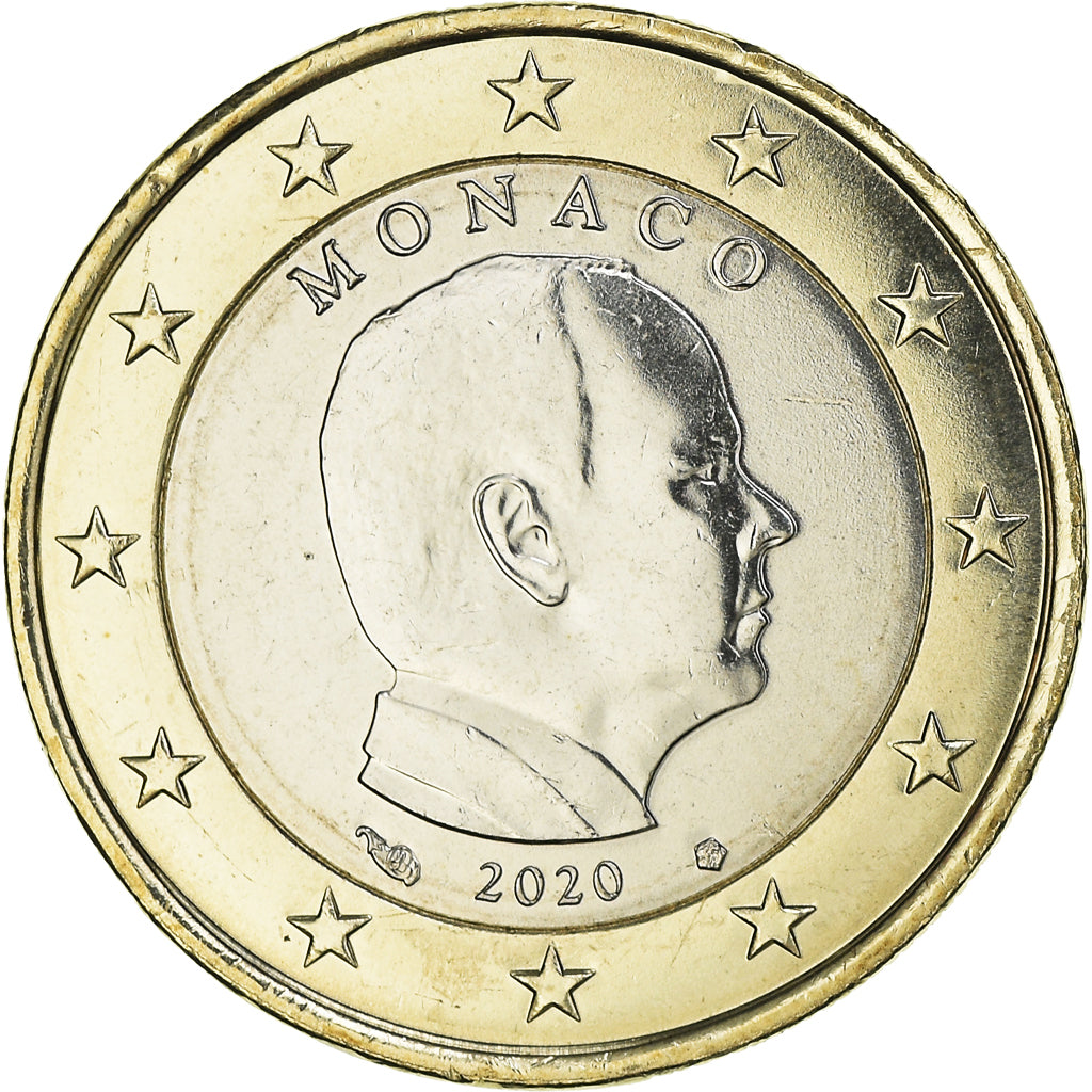 Monaco, Euro, 2016, Prince Albert, MS(65-70), Bi-Metallic