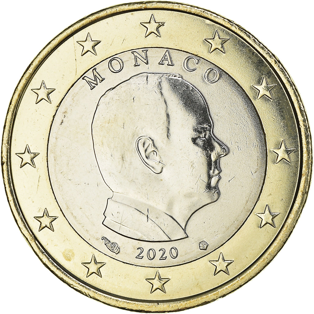 Mónaco, Euro, 2016, Albert II, MS(65-70), Bimetálico