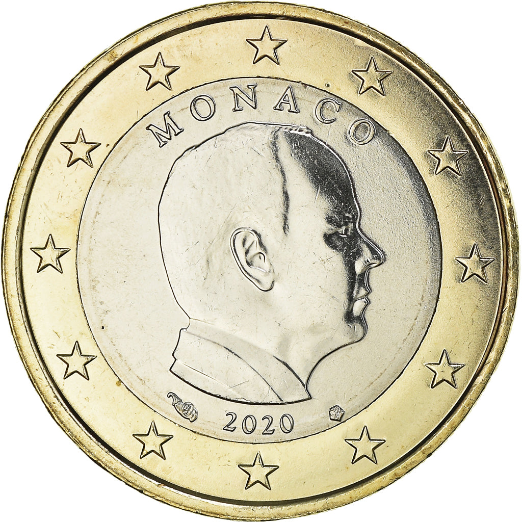 Monaco, Euro, 2016, Prince Albert II, MS(65-70), Bi-Metallic