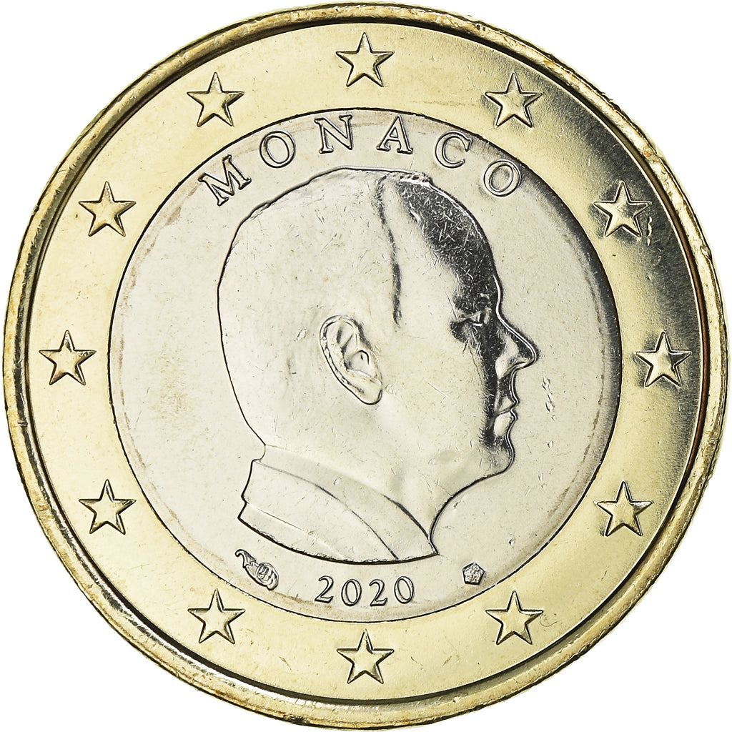 Monaco, Euro, 2016, Prince Albert II, MS(65-70), Bi-Metallic
