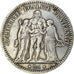 Coin, France, Hercule, 5 Francs, 1875, Paris, Hercule, VF(30-35), Silver