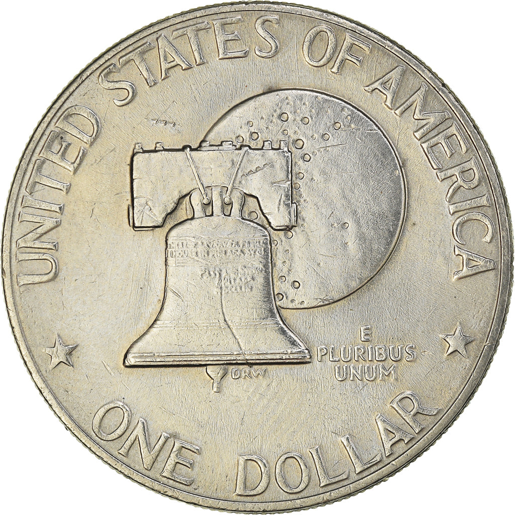 Moneta, USA, Dollar, 1976, Philadelphia, AU(50-53), Miedź-Nikiel powlekany