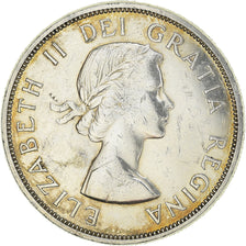 Moneta, Canada, Elizabeth II, Dollar, 1963, Royal Canadian Mint, Ottawa, BB+