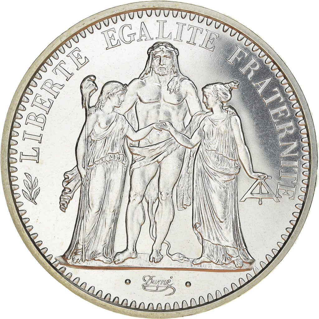 Coin, France, Hercule, 10 Francs, 1973, Paris, FDC, MS(65-70), Silver, KM:932