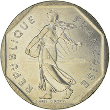Moneta, Francia, Semeuse, 2 Francs, 1985, Paris, FDC, FDC, Nichel, KM:942.1