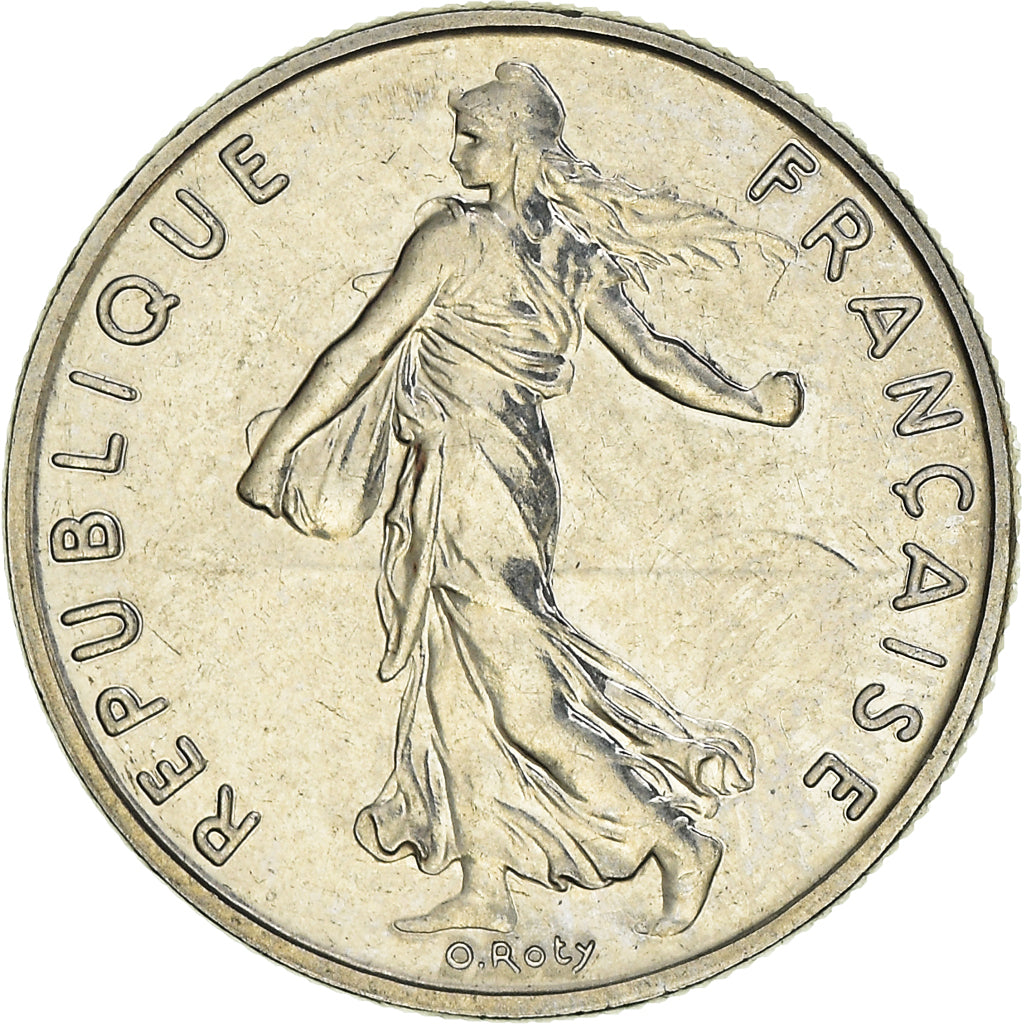 Moneta, Francia, Semeuse, 1/2 Franc, 1990, Paris, SPL, Nichel, KM:931.1