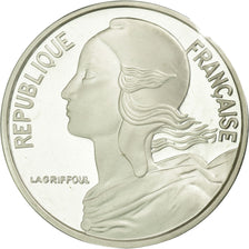 Coin, France, 5 Centimes, 1975, MS(65-70), Silver, KM:P516, Gadoury:22.P2