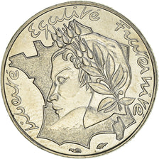 Coin, France, Jimenez, 10 Francs, 1986, Paris, MS(65-70), Nickel, KM:959