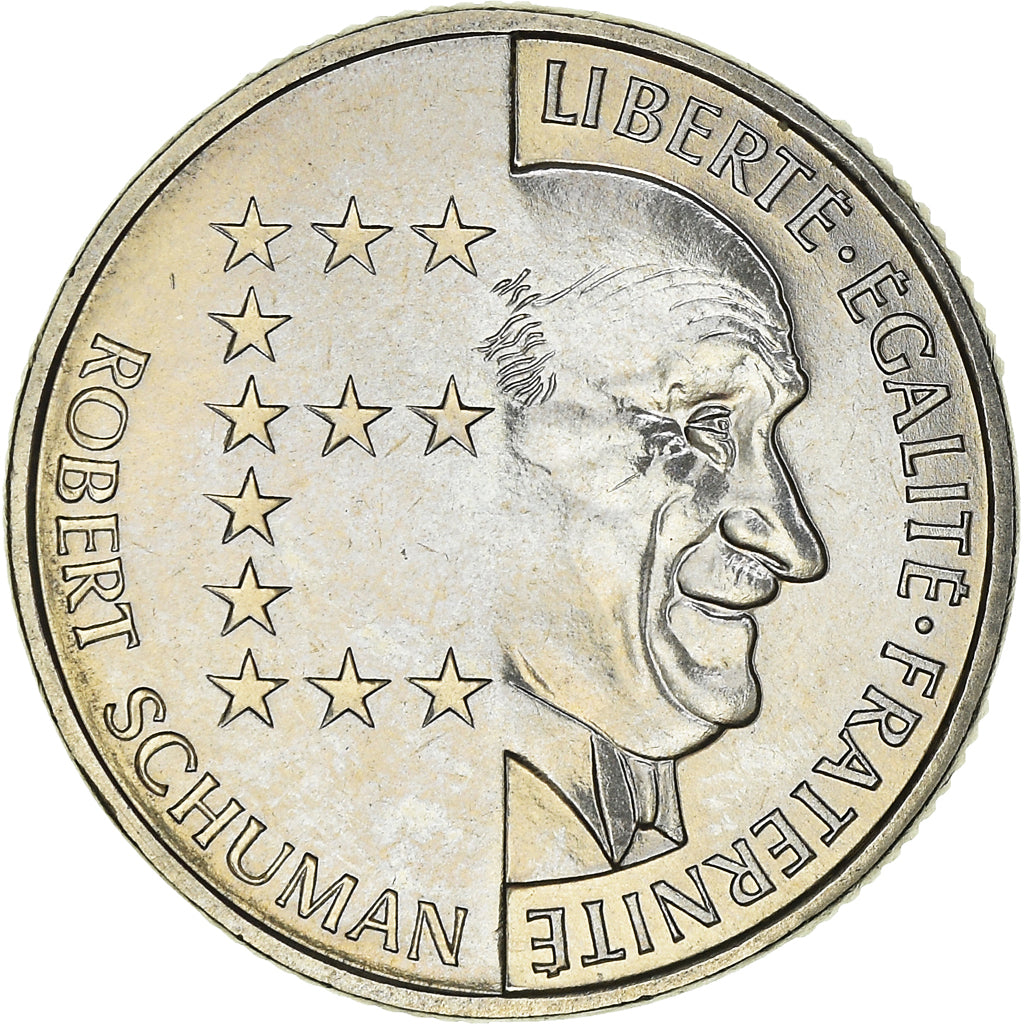 Coin, France, Schumann, 10 Francs, 1986, MS(65-70), Nickel, KM:958, Gadoury:825