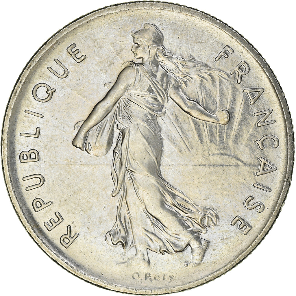 Moneta, Francia, Semeuse, 5 Francs, 1996, Paris, SPL, Nichel placcato
