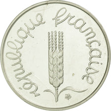Moneta, Francja, Centime, 1975, MS(65-70), Srebro, KM:P513, Gadoury:4.P2