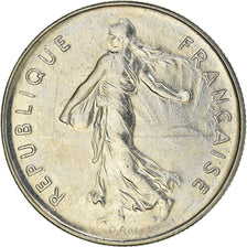 Moneta, Francia, Semeuse, 5 Francs, 1988, Paris, SPL, Nichel placcato