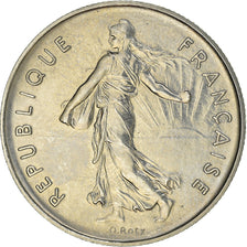 Moneda, Francia, Semeuse, 5 Francs, 1980, Paris, SC+, Níquel recubierto de