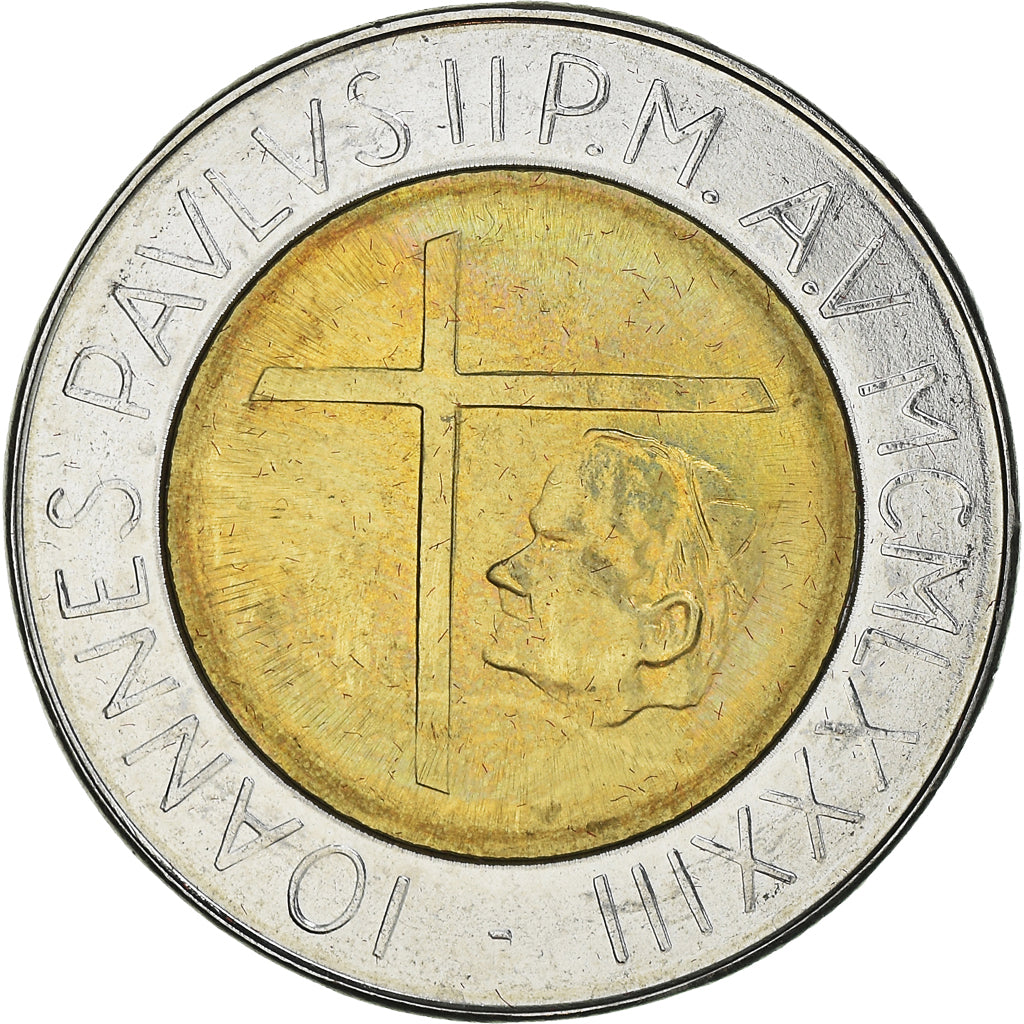 Moneta, CITTÀ DEL VATICANO, John Paul II, 500 Lire, 1983, Roma, FDC