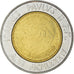 Coin, VATICAN CITY, John Paul II, 500 Lire, 1984, Roma, MS(65-70), Bi-Metallic