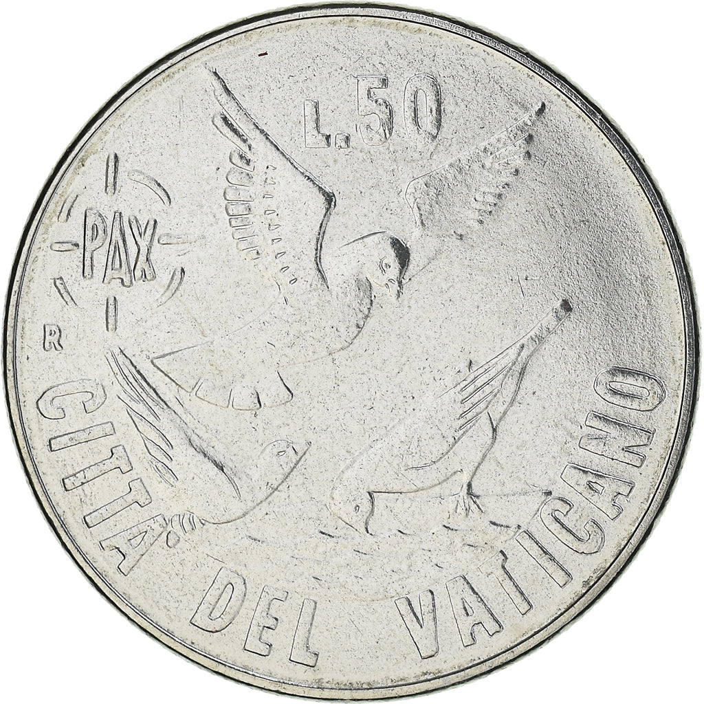 Moneta, PAŃSTWO WATYKAŃSKIE, John Paul II, 50 Lire, 1984, Roma, MS(65-70)