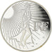 França, Semeuse, 15 Euro, 2009, Paris, BE, MS(65-70), Prata, KM:1535