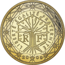 Francia, 2 Euro, 2009, Paris, Proof, FDC, Bimetálico, Gadoury:8a., KM:1414