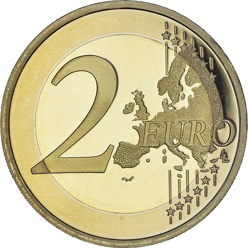 France, 2 Euro, 2009, Paris, Proof / BE, MS(65-70), Bi-Metallic, Gadoury:8a.