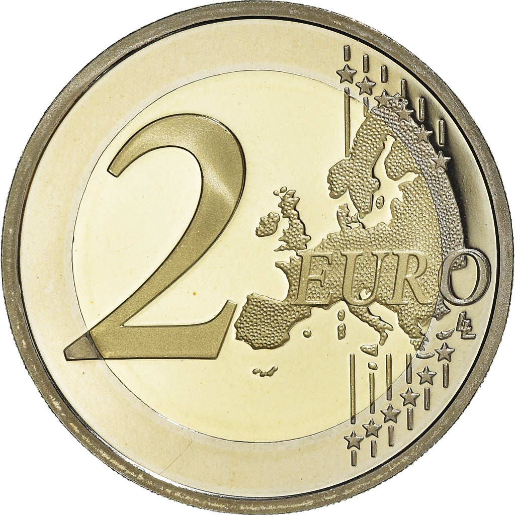 France, 2 Euro, 2009, Paris, Proof / BE, MS(65-70), Bi-Metallic, Gadoury:8a.