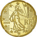 France, 20 Euro Cent, 2009, Paris, BE, MS(65-70), Brass, KM:1411