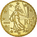 France, 10 Euro Cent, 2009, Paris, BE, MS(65-70), Brass, Gadoury:4b., KM:1410