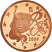 Francja, 5 Euro Cent, 2009, Paris, Proof / BE, MS(65-70), Miedź platerowana