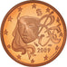 França, 2 Euro Cent, 2009, Paris, BE, MS(65-70), Aço Cromado a Cobre