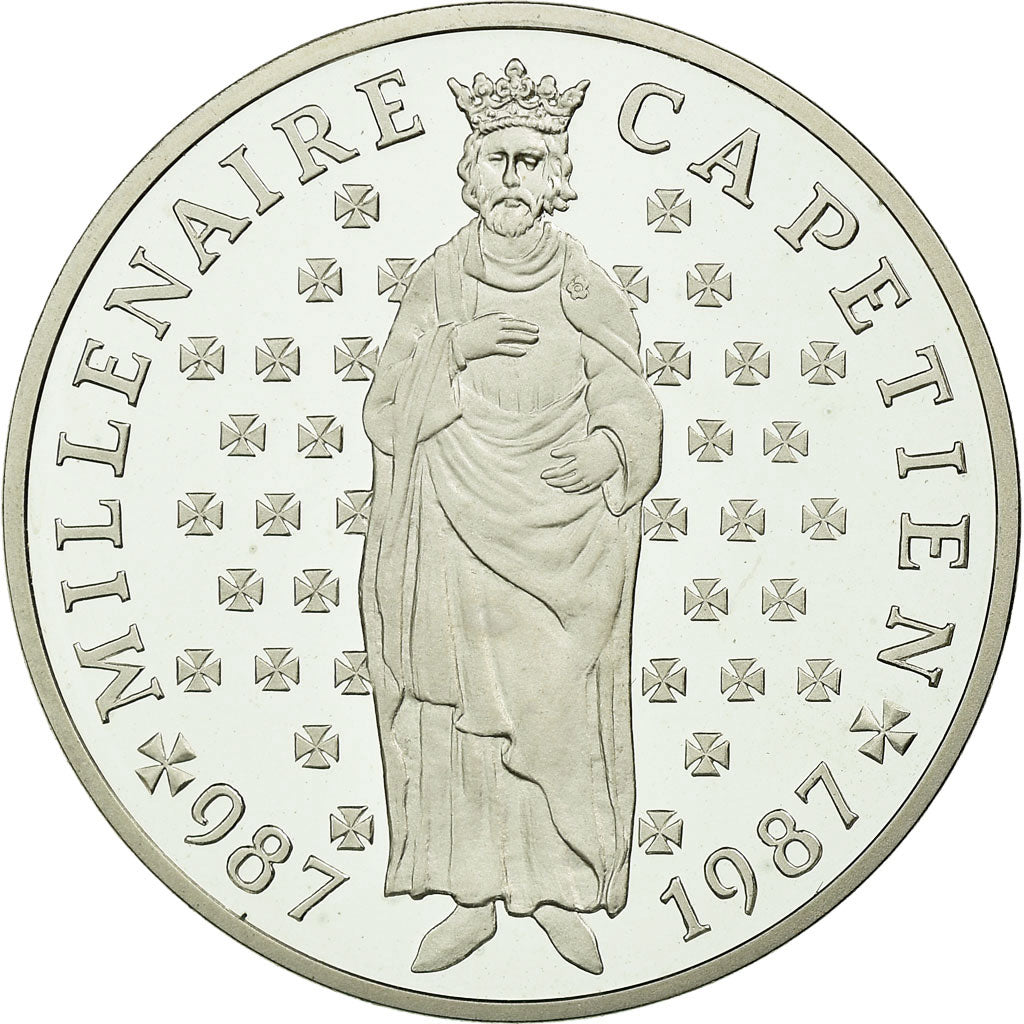 Coin, France, 10 Francs, 1987, MS(65-70), Silver, KM:P985, Gadoury:192.P1