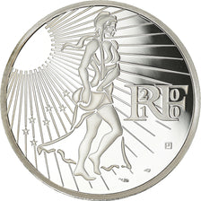 France, Semeuse, 15 Euro, 2010, Paris, Proof / BE, MS(65-70), Silver, KM:1535