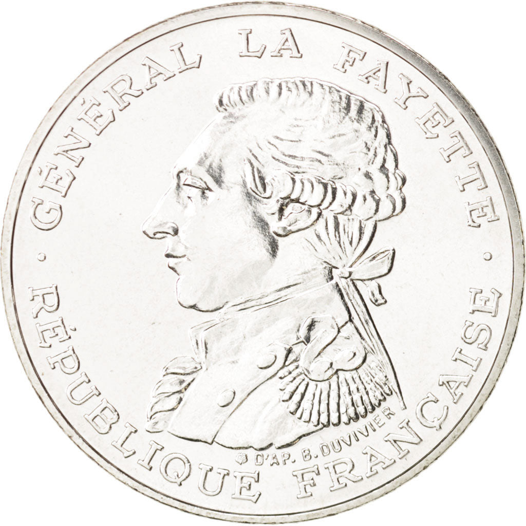 France, 100 Francs, 1987, MS(63), Silver, KM:P991a, Gadoury:236.P1