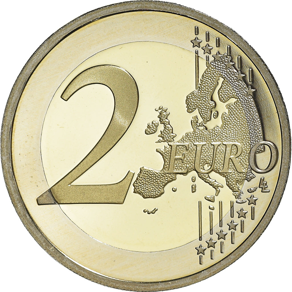 France, 2 Euro, 2010, Paris, BE, MS(65-70), Bi-Metallic, Gadoury:8a., KM:1414