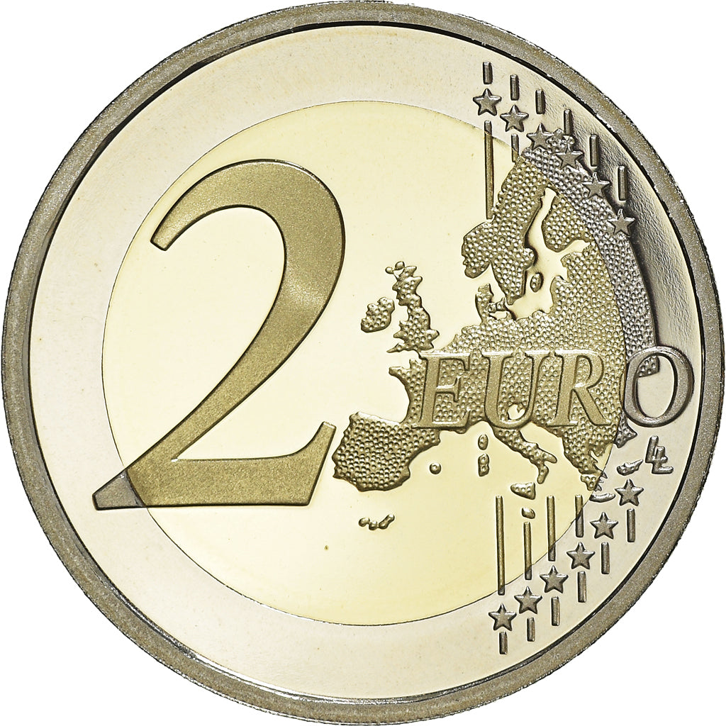 France, 2 Euro, 2010, Paris, Proof / BE, FDC, Bimétallique, Gadoury:8a.