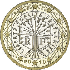 France, Euro, 2010, Paris, BE, MS(65-70), Bi-Metallic, KM:1413