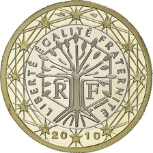 France, Euro, 2010, Paris, Proof, MS(65-70), Bi-Metallic, KM:1413