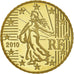 France, 50 Euro Cent, 2010, Paris, Proof / BE, FDC, Laiton, Gadoury:6a., KM:1412