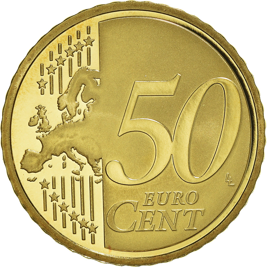 France, 50 Euro Cent, 2010, Paris, Proof / BE, FDC, Laiton, Gadoury:6a., KM:1412