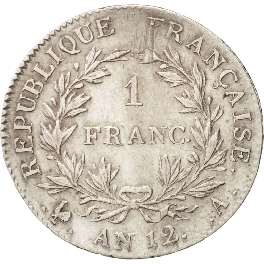 France, Napoléon I, Franc, 1804, Paris, EF(40-45), Silver, KM:649.1, Gadoury442