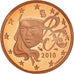 France, 5 Euro Cent, 2010, Paris, Proof, MS(65-70), Copper Plated Steel