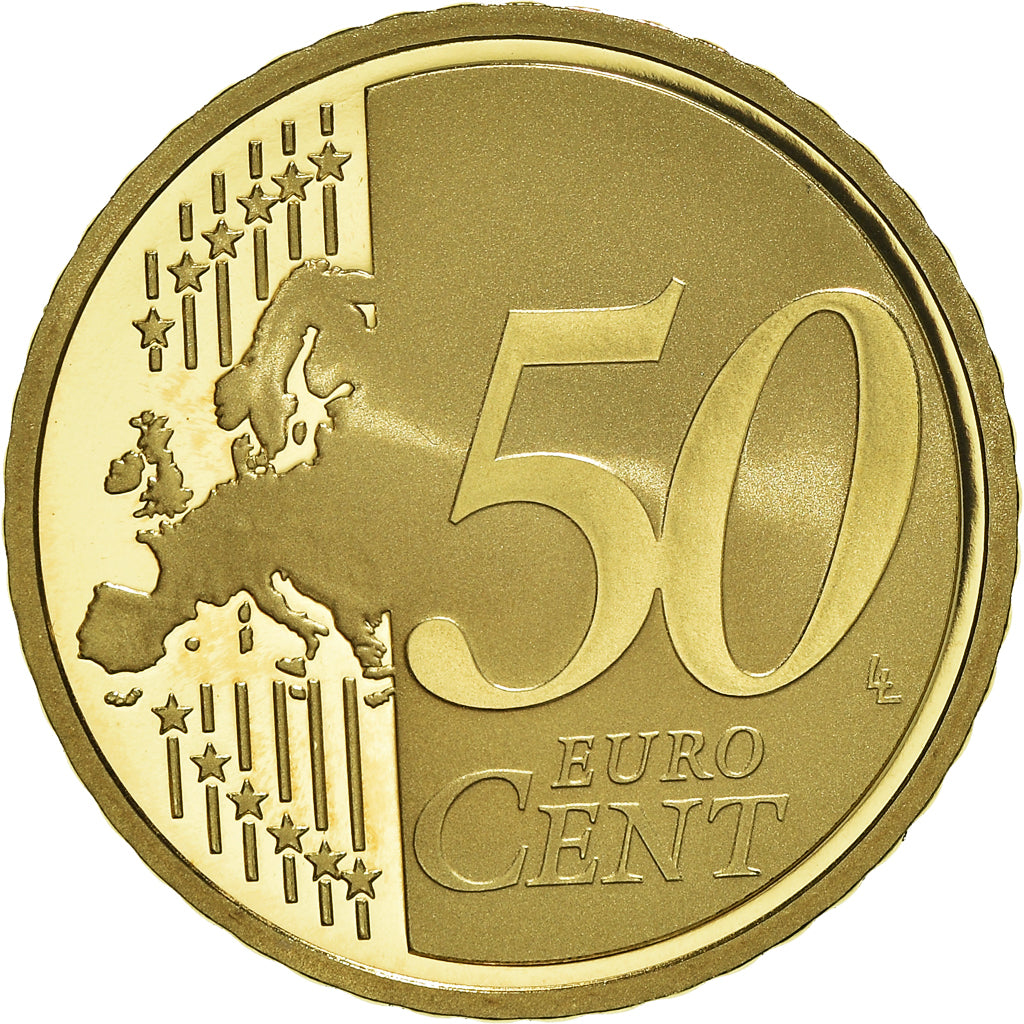 France, 50 Euro Cent, 2011, Paris, BE, MS(65-70), Brass, KM:1412