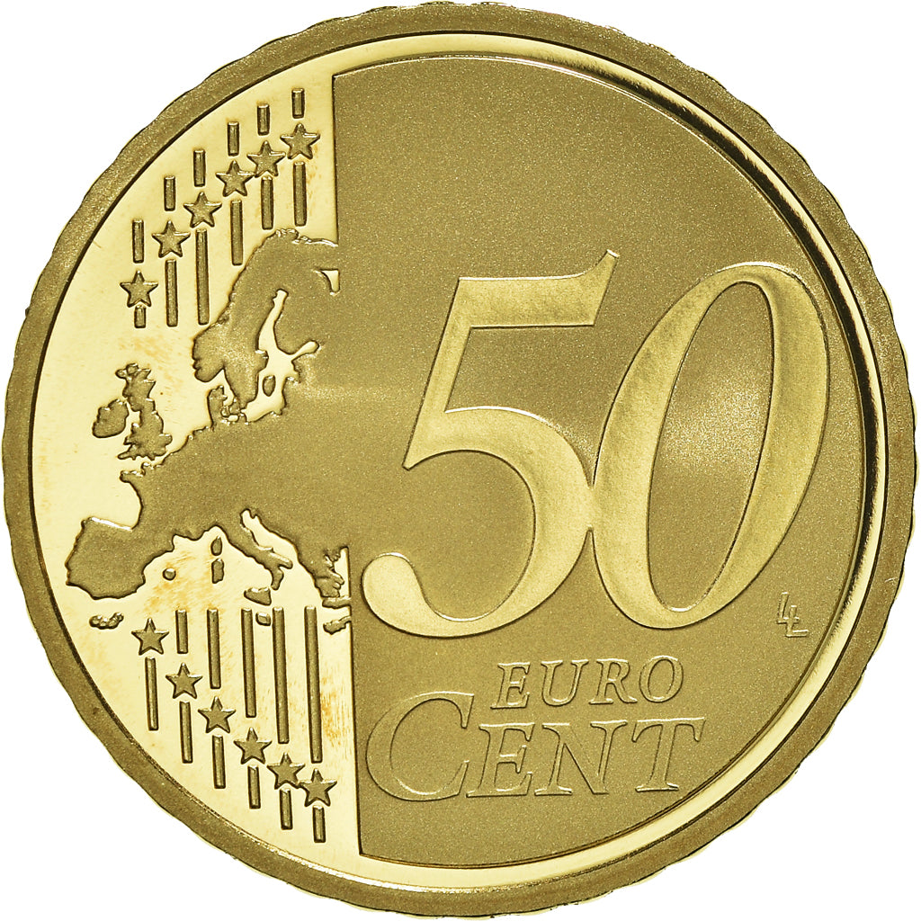 France, 50 Euro Cent, 2011, Paris, BE, MS(65-70), Brass, KM:1412