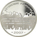 France, 15 Euro, Le Panthéon, 2007, Paris, BE, MS(65-70), Silver, KM:A1450