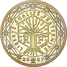 Francia, 2 Euro, 2007, Paris, BE, FDC, Bi-metallico, KM:1414