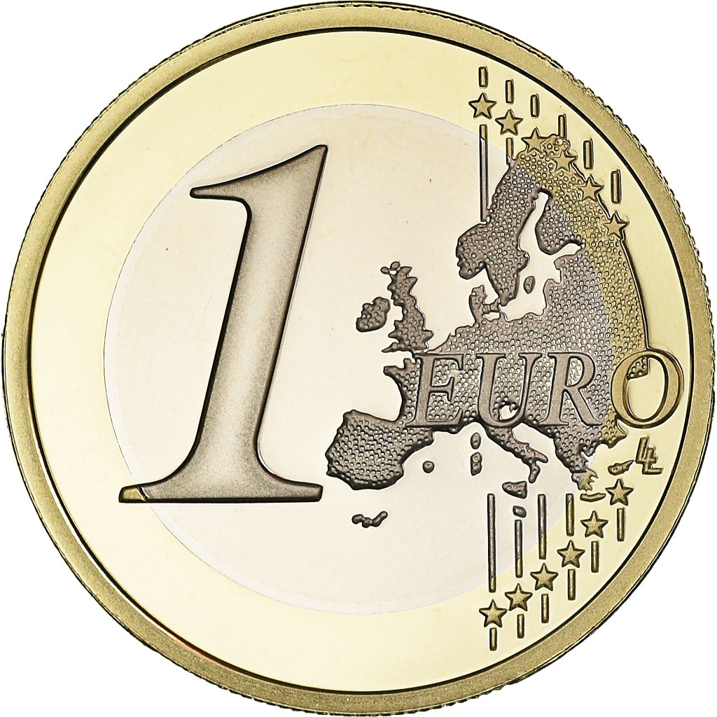 France, Euro, 2007, Paris, BE, MS(65-70), Bi-Metallic, KM:1413