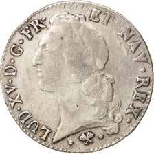 France, Louis XV, Écu au bandeau, 1768, Bayonne, VF(20-25), Silver, KM 512.12