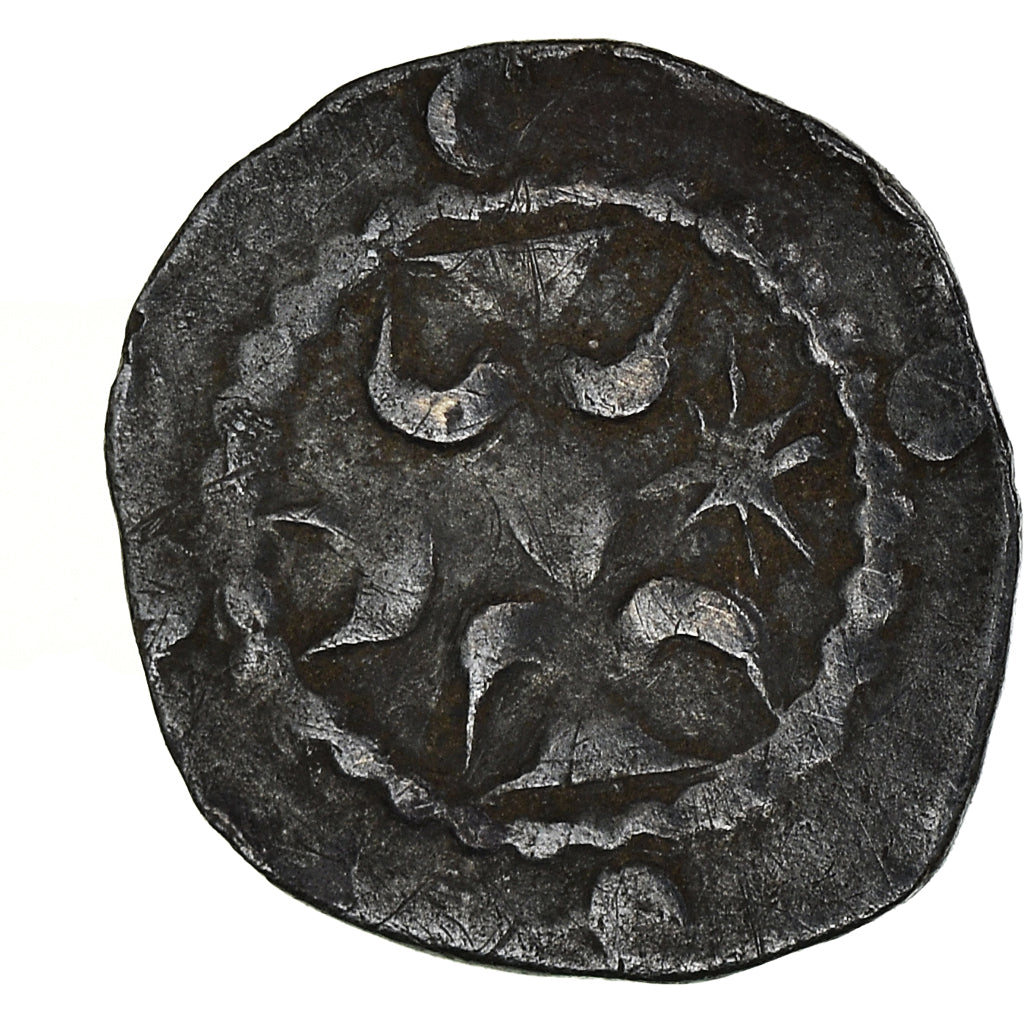 Coin, France, Artois, Au Nom de Simon, Denarius, Arras, AU(50-53), Silver