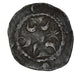 Coin, France, Artois, Au Nom de Simon, Denarius, Arras, AU(50-53), Silver